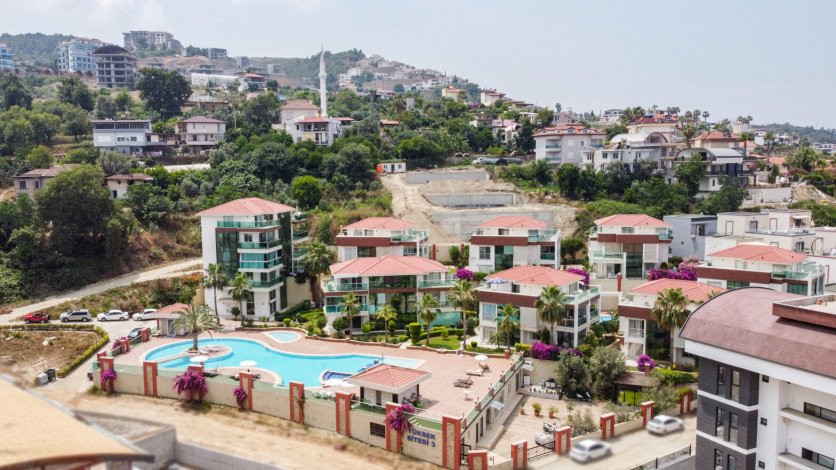 Двухэтажная вилла планировки 3+1, 200м2 в районе Каргыджак - Ракурс 27