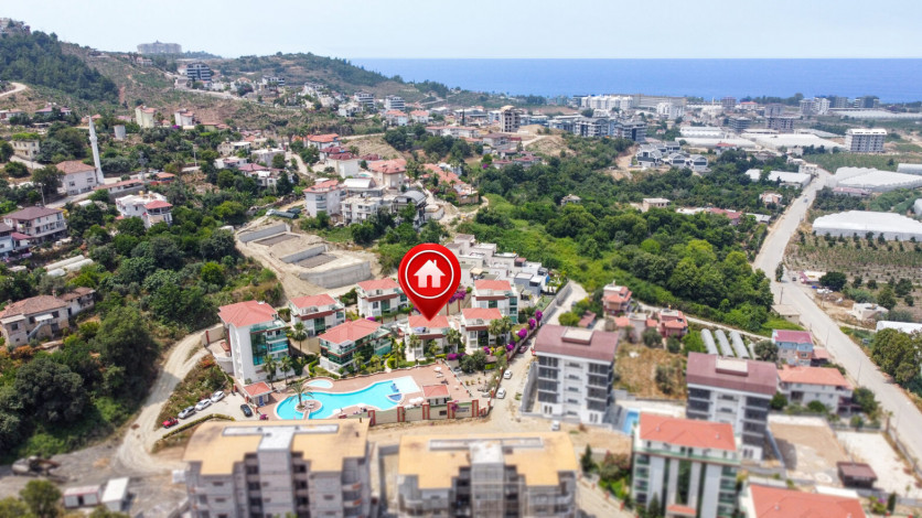 Двухэтажная вилла планировки 3+1, 200м2 в районе Каргыджак - Ракурс 28