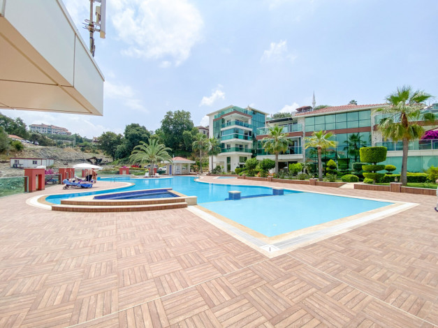 Двухэтажная вилла планировки 3+1, 200м2 в районе Каргыджак - Ракурс 33