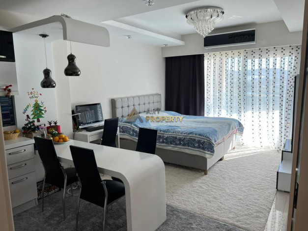 Просторные апартаменты 1+1, 70м2 с видом на море в популярном комплексе, Махмутлар - Ракурс 2