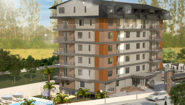Старт нового проекта с квартирами 1+1, 2+1 и 3+1 в районе Газипаша, Аланья - Ракурс 3