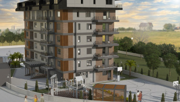 Старт нового проекта с квартирами 1+1, 2+1 и 3+1 в районе Газипаша, Аланья - Ракурс 7