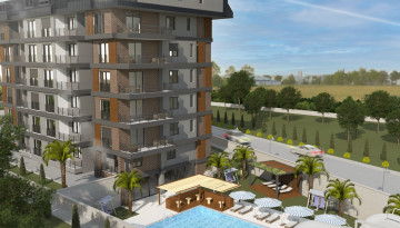 Старт нового проекта с квартирами 1+1, 2+1 и 3+1 в районе Газипаша, Аланья - Ракурс 8