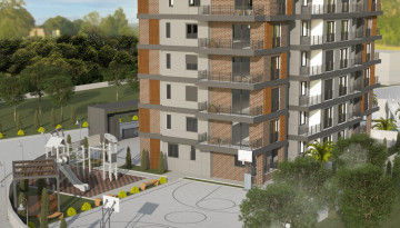 Старт нового проекта с квартирами 1+1, 2+1 и 3+1 в районе Газипаша, Аланья - Ракурс 9