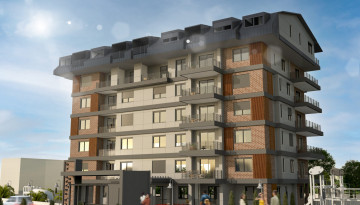 Старт нового проекта с квартирами 1+1, 2+1 и 3+1 в районе Газипаша, Аланья - Ракурс 12