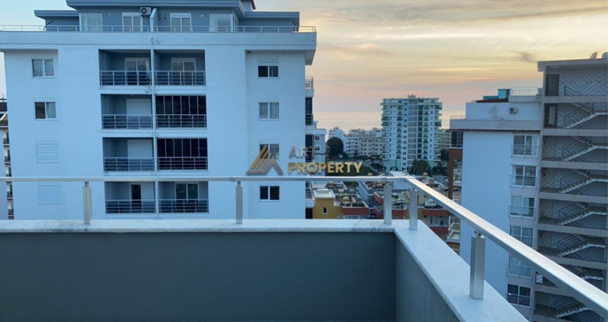 Просторный видовой пентхаус планировки 3+2, 200м2 в районе Махмутлар - Ракурс 15