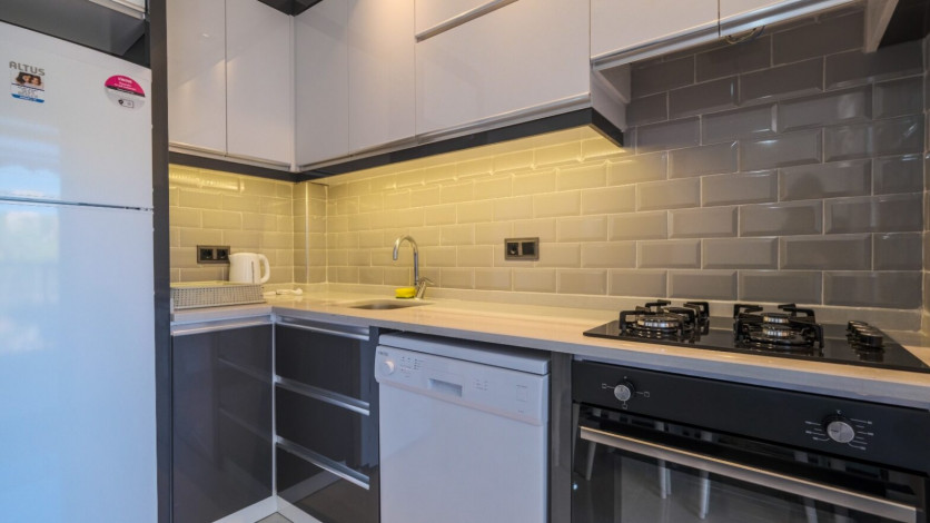 Новая квартира планировки 1+1, 55м2 в жилом комплексе в районе Махмутлар - Ракурс 2