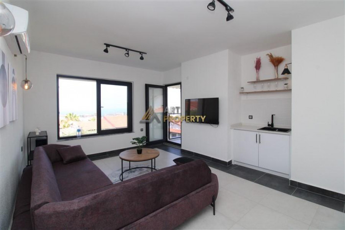 Стильная вилла планировки 3+1, 175м2 с видом на море в районе Каргыджак - Ракурс 22