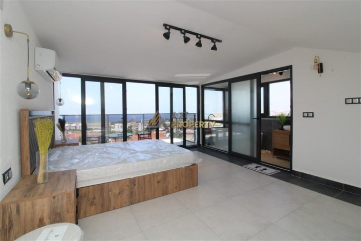 Стильная вилла планировки 3+1, 175м2 с видом на море в районе Каргыджак - Ракурс 25