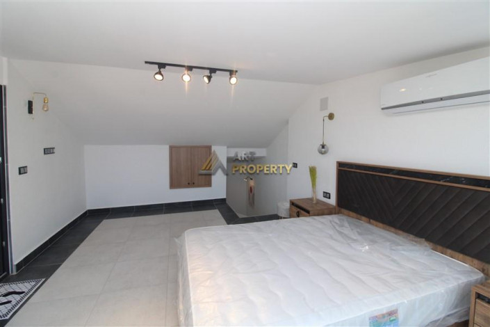 Стильная вилла планировки 3+1, 175м2 с видом на море в районе Каргыджак - Ракурс 29