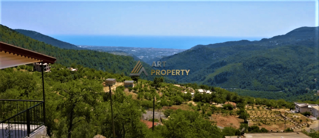 Уютный домик планировки 1+1, 75м2 в горной местности в Аланье - Ракурс 5