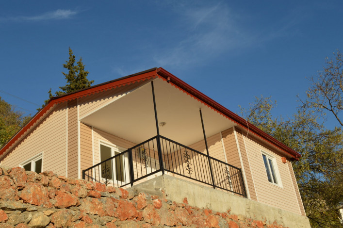 Уютный домик планировки 1+1, 75м2 в горной местности в Аланье - Ракурс 6