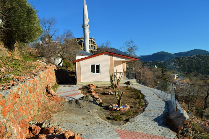 Уютный домик планировки 1+1, 75м2 в горной местности в Аланье - Ракурс 8