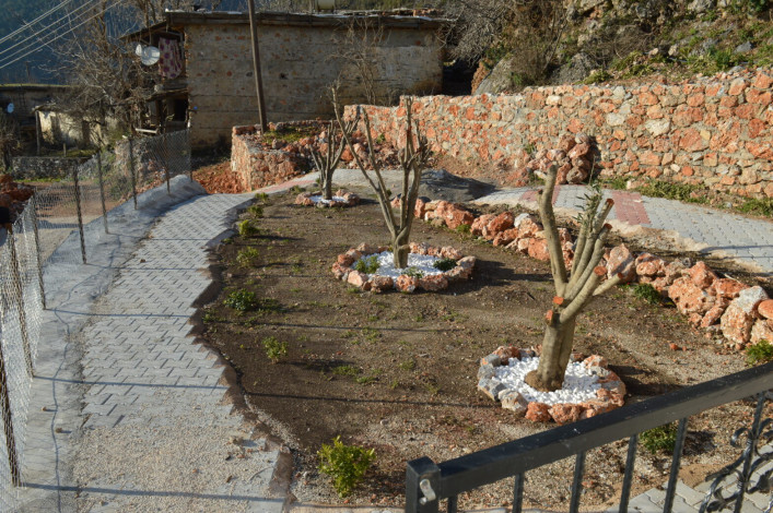 Уютный домик планировки 1+1, 75м2 в горной местности в Аланье - Ракурс 14