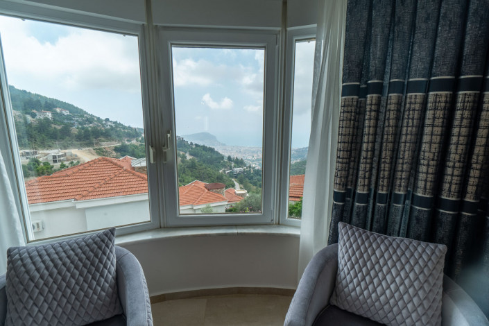 Меблированный пентхаус планировки 3+1, 180м2 в районе Тепе, Аланья - Ракурс 3