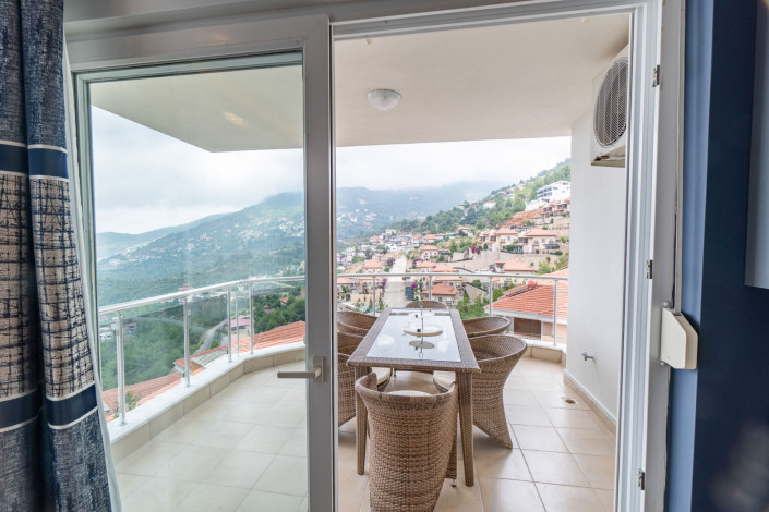 Меблированный пентхаус планировки 3+1, 180м2 в районе Тепе, Аланья - Ракурс 4