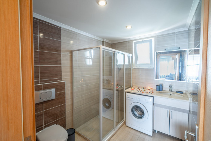 Меблированный пентхаус планировки 3+1, 180м2 в районе Тепе, Аланья - Ракурс 13