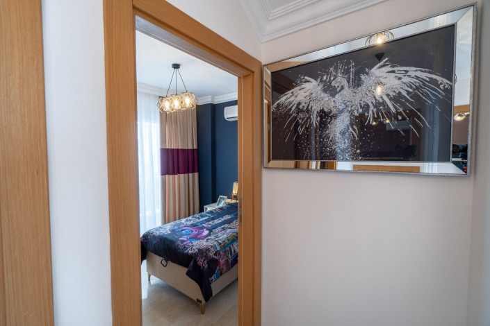 Меблированный пентхаус планировки 3+1, 180м2 в районе Тепе, Аланья - Ракурс 14