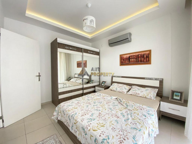 Интересная двухкомнатная квартира вблизи Средиземного моря в Махмутлар, 55 м2 - Ракурс 5