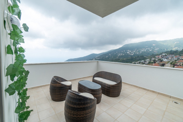 Меблированный пентхаус планировки 3+1, 180м2 в районе Тепе, Аланья - Ракурс 21