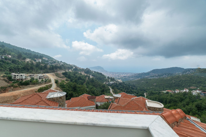 Меблированный пентхаус планировки 3+1, 180м2 в районе Тепе, Аланья - Ракурс 23