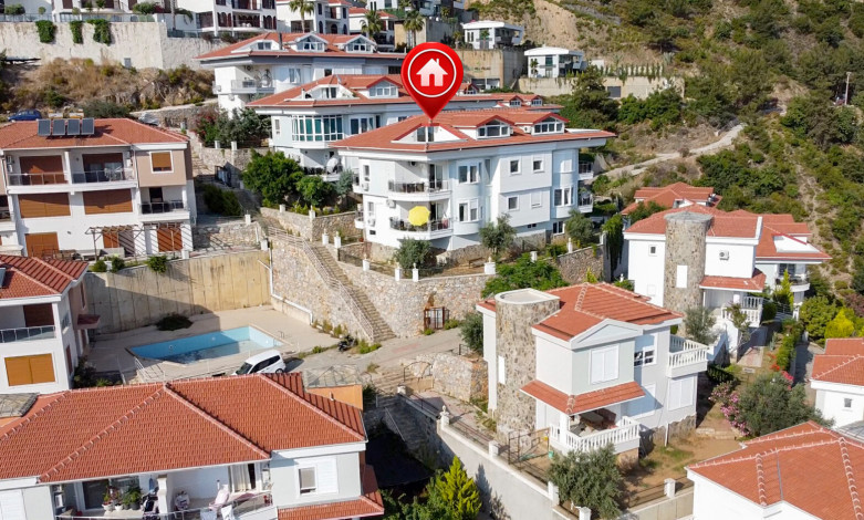 Меблированный пентхаус планировки 3+1, 180м2 в районе Тепе, Аланья - Ракурс 31