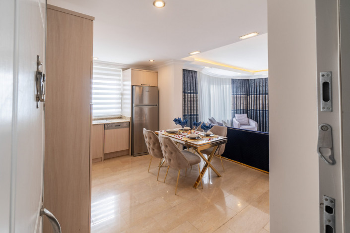 Меблированный пентхаус планировки 3+1, 180м2 в районе Тепе, Аланья - Ракурс 33