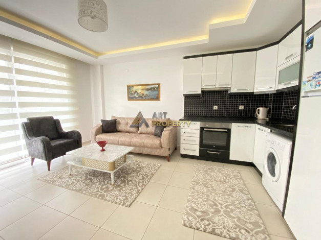 Интересная двухкомнатная квартира вблизи Средиземного моря в Махмутлар, 55 м2 - Ракурс 9