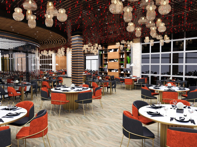 Роскошный проект с апартаментами 1+1, 2+1, 3+1 и 4+1 с инфраструктурой отеля 5* в районе Демирташ - Ракурс 26