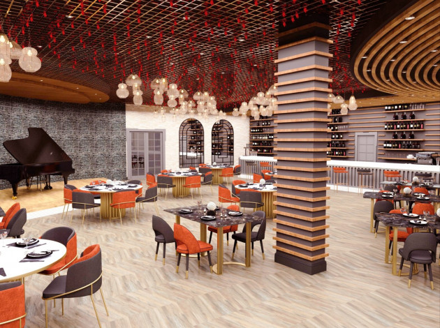 Роскошный проект с апартаментами 1+1, 2+1, 3+1 и 4+1 с инфраструктурой отеля 5* в районе Демирташ - Ракурс 27