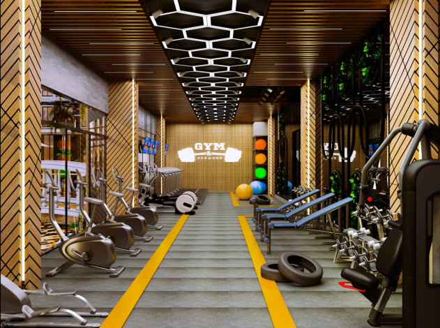 Роскошный проект с апартаментами 1+1, 2+1, 3+1 и 4+1 с инфраструктурой отеля 5* в районе Демирташ - Ракурс 33