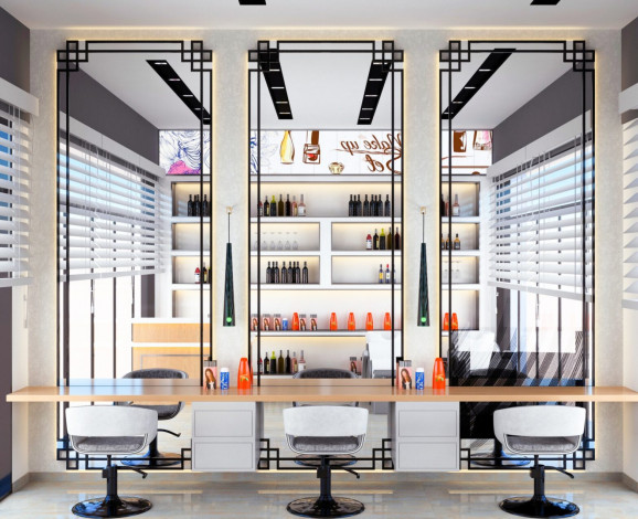 Роскошный проект с апартаментами 1+1, 2+1, 3+1 и 4+1 с инфраструктурой отеля 5* в районе Демирташ - Ракурс 34