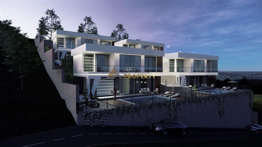 Люксовый проект вилл 3+1, 4+1с собственным садом и бассейном в районе Бекташ - Ракурс 12