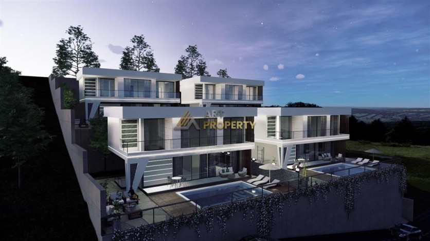 Люксовый проект вилл 3+1, 4+1с собственным садом и бассейном в районе Бекташ - Ракурс 13