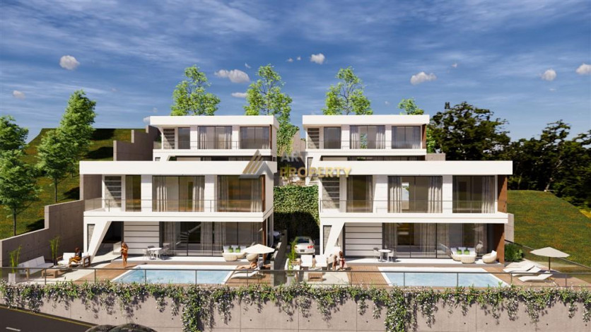 Люксовый проект вилл 3+1, 4+1с собственным садом и бассейном в районе Бекташ - Ракурс 18