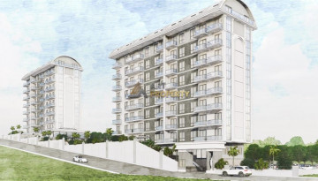 Старт нового проекта с квартирами 1+1, 2+1 и 3+1 в районе Паяллар, Аланья - Ракурс 36