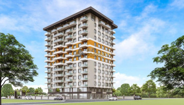 Новый жилой комплекс с апартаментами 1+1, 2+1 в популярном районе Махмутлар - Ракурс 1