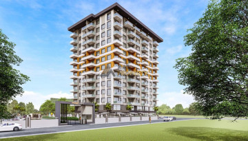 Новый жилой комплекс с апартаментами 1+1, 2+1 в популярном районе Махмутлар - Ракурс 2