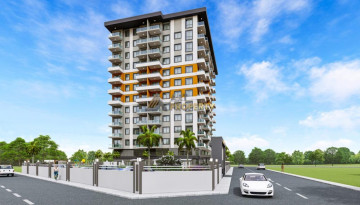 Новый жилой комплекс с апартаментами 1+1, 2+1 в популярном районе Махмутлар - Ракурс 3