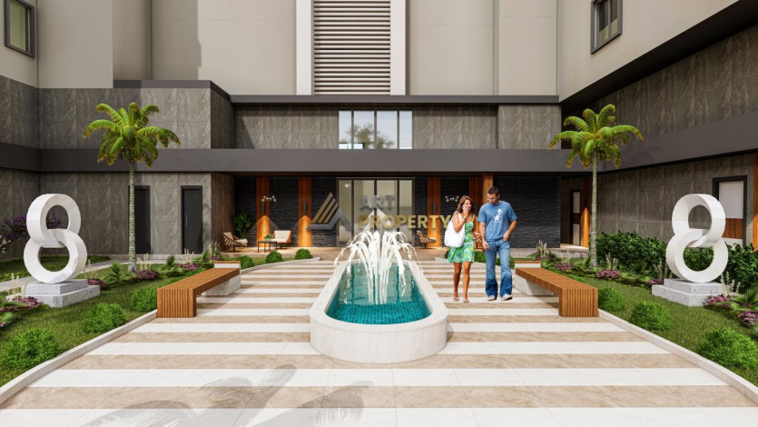 Новый жилой комплекс с апартаментами 1+1, 2+1 в популярном районе Махмутлар - Ракурс 9