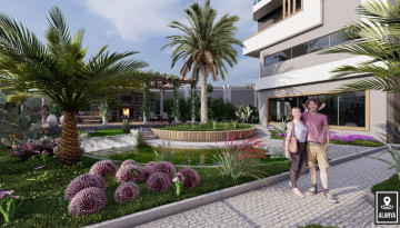 Новый инвестиционный проект с апартаментами 1+1 и 2+1 в районе Окуджалар - Ракурс 20