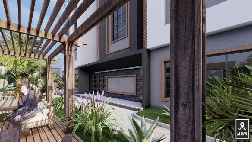 Новый инвестиционный проект с апартаментами 1+1 и 2+1 в районе Окуджалар - Ракурс 28