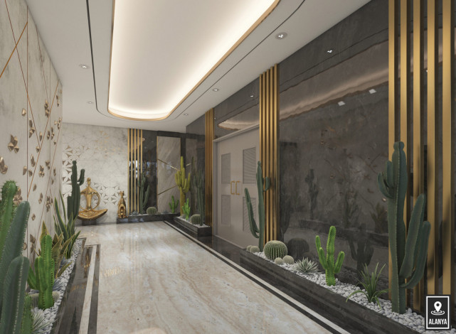 Новый инвестиционный проект с апартаментами 1+1 и 2+1 в районе Окуджалар - Ракурс 33