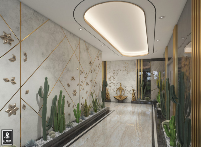 Новый инвестиционный проект с апартаментами 1+1 и 2+1 в районе Окуджалар - Ракурс 35