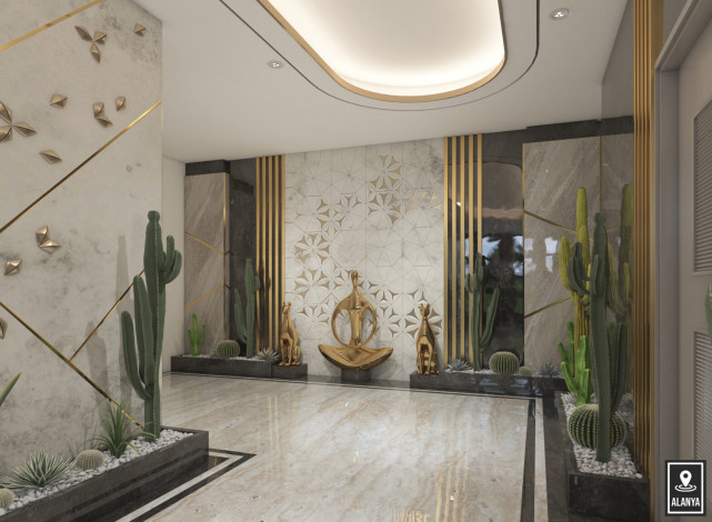 Новый инвестиционный проект с апартаментами 1+1 и 2+1 в районе Окуджалар - Ракурс 36