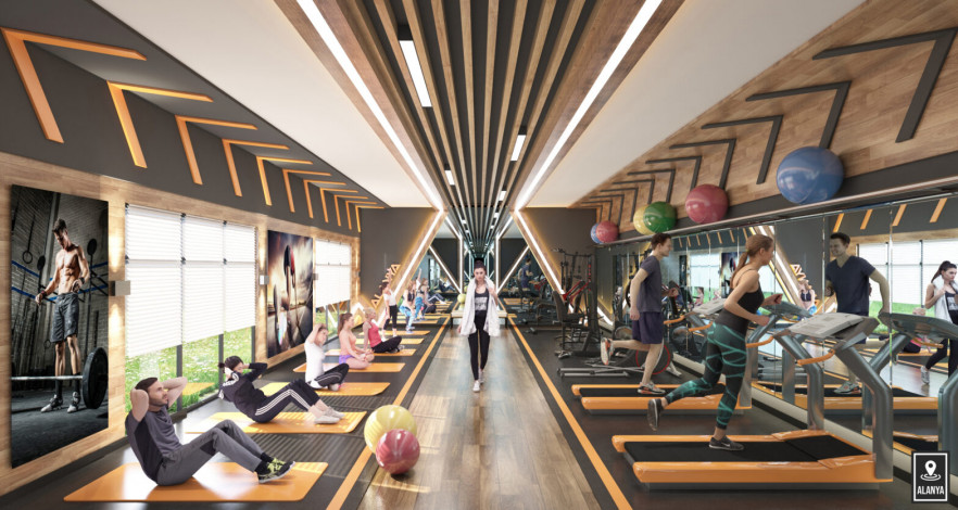 Новый инвестиционный проект с апартаментами 1+1 и 2+1 в районе Окуджалар - Ракурс 37