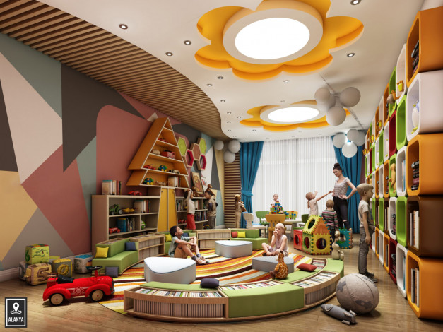 Новый инвестиционный проект с апартаментами 1+1 и 2+1 в районе Окуджалар - Ракурс 40