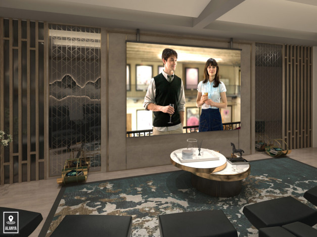 Новый инвестиционный проект с апартаментами 1+1 и 2+1 в районе Окуджалар - Ракурс 43