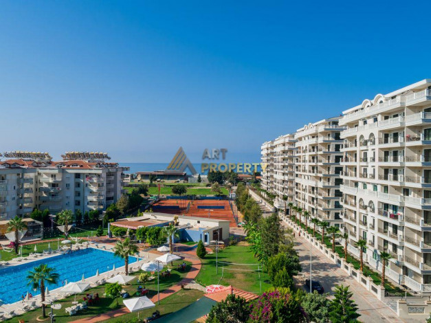 Квартиры 1+1 и 2+1 в лучшем комплексе Алании! 68-271 м2 - Ракурс 3