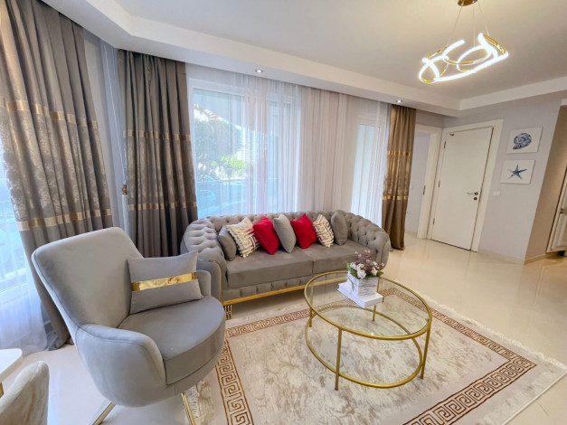 Меблированная квартира планировки 1+1, 65м2 в жилом комплексе, район Обе - Ракурс 19